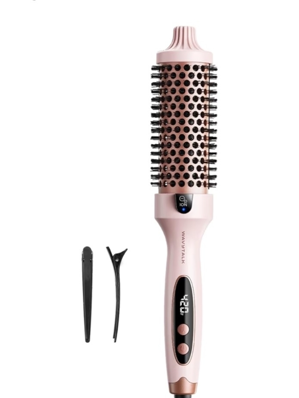 Wavytalk Thermal Brush Blowout Boost 1.5″Negative Ion, Tourmaline Ceramic